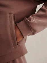 Load image into Gallery viewer, VARLEY JORGIE ZIP-THROUGH HOODIE - COFFEE QUARTZ