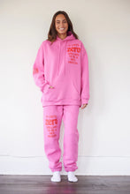 Load image into Gallery viewer, THE MAYFAIR GROUP IT COSTS $0.00 TO BE A NICE PERSON SWEATPANTS - PINK