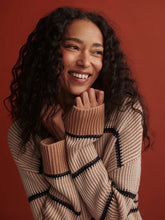 Load image into Gallery viewer, VARLEY HOLLAND KNIT SWEATER - MID TAN