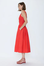 Load image into Gallery viewer, PISTOLA ALESSIA SMOCKED DROP WAIST DRESS - MARASCHINO