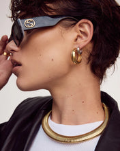 Load image into Gallery viewer, LUV AJ CLEO HOOPS - GOLD