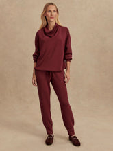 Load image into Gallery viewer, VARLEY BETSY SWEAT - NEW MAROON