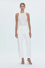Load image into Gallery viewer, PISTOLA SABRINA CURVED UTILITY PANTS - WHITE