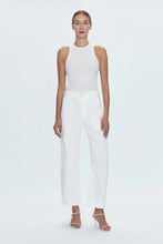 Load image into Gallery viewer, PISTOLA SABRINA CURVED UTILITY PANTS - WHITE