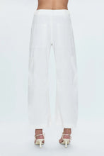 Load image into Gallery viewer, PISTOLA SABRINA CURVED UTILITY PANTS - WHITE