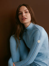 Load image into Gallery viewer, VARLEY ALWAYS WARM MOCK-NECK BASELAYER - GLACIER MARL