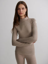 Load image into Gallery viewer, VARLEY ALWAYS WARM BASELAYER TOP - TAUPE MARL