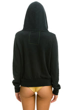 Load image into Gallery viewer, AVIATOR NATION 5 STRIPE HOODIE - CHARCOAL