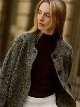 Load image into Gallery viewer, VARLEY PATRICIA RIB CARDIGAN - PONDEROSA PINE FLECK