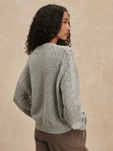 Load image into Gallery viewer, VARLEY HOSSLER KNIT CARDIGAN - GREY MELANGE