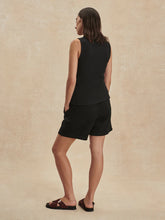 Load image into Gallery viewer, VARLEY LATIA BUTTON-THROUGH TANK - BLACK