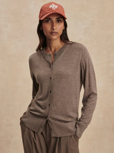 Load image into Gallery viewer, VARLEY FAIRFAX KNIT CARDIGAN - CINDER MARL
