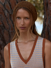 Load image into Gallery viewer, VARLEY ALBANE KNIT DRESS - CARAMEL CLAY
