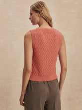 Load image into Gallery viewer, VARLEY HAZEN KNIT TANK - APRICOT BRANDY