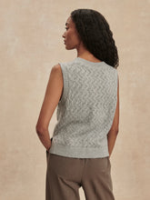 Load image into Gallery viewer, VARLEY HAZEN KNIT TANK - GREY MELANGE