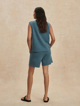 Load image into Gallery viewer, VARLEY SIMMONS HALF-ZIP TANK - MALLARD BLUE