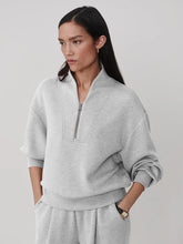 Load image into Gallery viewer, VARLEY DAVIDSON SWEAT - LIGHT GREY MARL