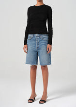 Load image into Gallery viewer, AGOLDE TANIA TWIST TEE - BLACK