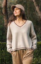 Load image into Gallery viewer, Z SUPPLY ENDURE V-NECK SWEATER - NATURAL HEATHER