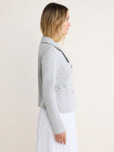 Load image into Gallery viewer, NZ BY NIC+ZOE FRENCH TERRY DAILY JACKET - HEATHER GREY