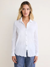 Load image into Gallery viewer, NZ BY NIC+ZOE CORE COTTON SHIRT - PAPER WHITE