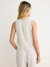 Load image into Gallery viewer, NZ BY NIC+ZOE LINEN BLEND STEVIE TANK - NATURAL