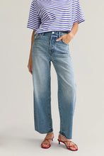 Load image into Gallery viewer, PISTOLA TATE CROP HIGH RISE BOWED WIDE LEG - ABLAZE