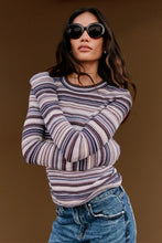Load image into Gallery viewer, PISTOLA MADISON KNIT LONG SLEEVE - LOVINA STRIPE