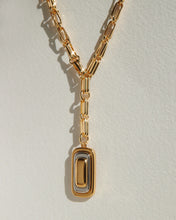 Load image into Gallery viewer, LUV AJ DALIA TWO-TONE PENDANT NECKLACE - GOLD