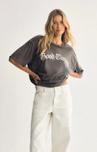 Load image into Gallery viewer, Z SUPPLY GOOD TIMES CITY TEE - CHARCOAL MOON