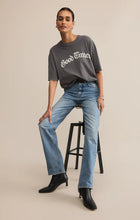 Load image into Gallery viewer, Z SUPPLY GOOD TIMES CITY TEE - CHARCOAL MOON