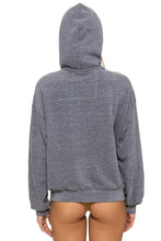 Load image into Gallery viewer, AVIATOR NATION MOUNTAIN STITCH CHEVRON PULLOVER HOODIE RELAXED - HEATHER GREY