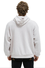 Load image into Gallery viewer, AVIATOR NATION WAVE STRIPE 4 PULLOVER HOODIE RELAXED - DOVE // CHARCOAL