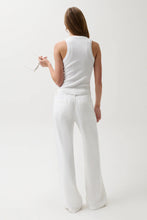 Load image into Gallery viewer, PISTOLA JADYN MID RISE DRAWSTRING PALAZZO JEAN - OPTIC WHITE