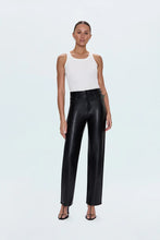 Load image into Gallery viewer, PISTOLA CASSIE SUPER HIGH RISE STRAIGHT PANT - ONYX