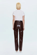 Load image into Gallery viewer, PISTOLA CASSIE SUPER HIGH RISE STRAIGHT PANT - TOBACCO CROC