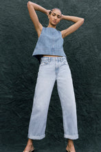 Load image into Gallery viewer, PISTOLA DONNY ROLLED HEM BOYFRIEND JEAN - OLD BLUES
