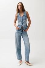 Load image into Gallery viewer, PISTOLA WES HIGH RISE BARREL JEAN - BLUE CLOUD