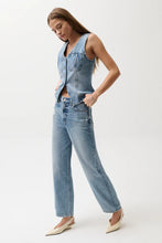 Load image into Gallery viewer, PISTOLA WES HIGH RISE BARREL JEAN - BLUE CLOUD