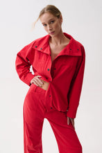 Load image into Gallery viewer, PISTOLA LIBERTY FUNNEL NECK JACKET - NEGRONI