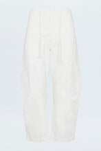 Load image into Gallery viewer, PISTOLA SABRINA CURVED UTILITY PANTS - WHITE