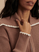 Load image into Gallery viewer, VARLEY SIBLEY SOFT KNIT JACKET - GINGER SNAP