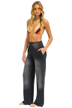 Load image into Gallery viewer, AVIATOR NATION ESSENTIAL WIDE LEG POCKET SWEATPANTS - FADED SMOKE