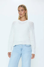 Load image into Gallery viewer, PISTOLA KATYA RELAXED CREW NECK SWEATER - LE BLANC