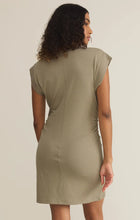Load image into Gallery viewer, Z SUPPLY CAMINO MINI DRESS - DUSTY PALM