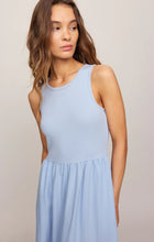 Load image into Gallery viewer, Z SUPPLY CHARLOTTE RIB MIDI DRESS - BLUE LIGHT