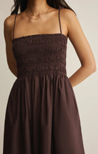 Load image into Gallery viewer, Z SUPPLY CORNELIA POPLIN MAXI DRESS - CHOCOLATE CHERRY