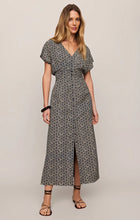 Load image into Gallery viewer, Z SUPPLY SANNA IRIS FLORAL MAXI DRESS - ECLIPSE