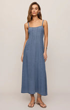 Load image into Gallery viewer, Z SUPPLY LEONORA DENIM MIDI DRESS - CLASSIC INDIGO