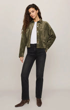 Load image into Gallery viewer, Z SUPPLY ALL DAY CROPPED SUEDE JACKET - MONSTERA